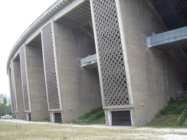 The Rear of the Ground